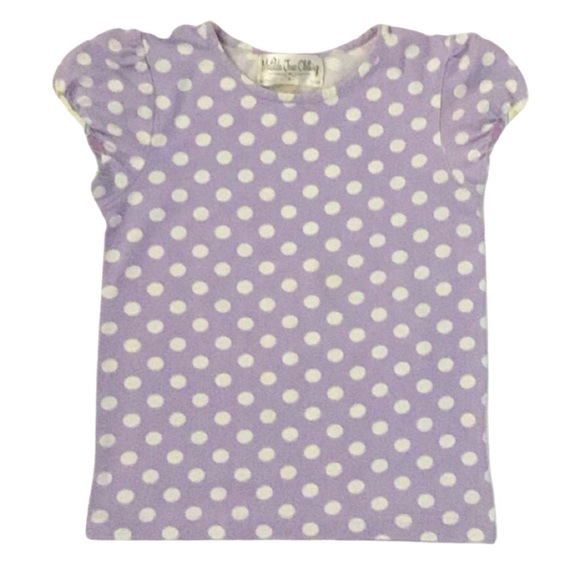 MATILDA JANE •  Good Hart Polka Dot Blue Bell Tee Top - Picture 5 of 5